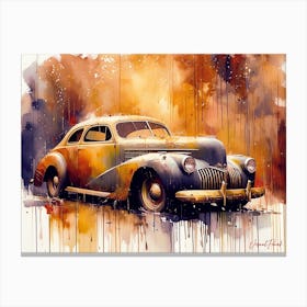 Vintage Oldtimer Car Pt. 2 Canvas Print