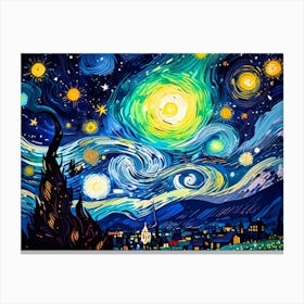 Starry Night 74 Canvas Print