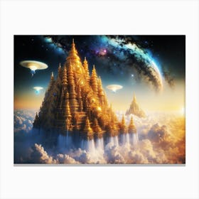 Tower to the Gods Canvas Print