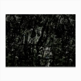 Abstraction Is A Dark Apocalypse 3 Canvas Print