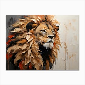 Lion Canvas Art Canvas Print