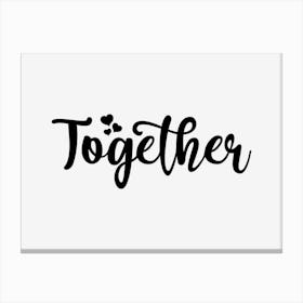 Together Canvas Print