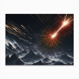 Meteorite Canvas Print