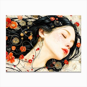 Dream Escape - Dream Face Canvas Print