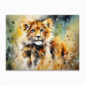 Wild Animals 8 Canvas Print