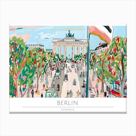 Berlin Brandenburg Gate 1 Canvas Print