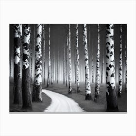 Birch Forest 74 Canvas Print