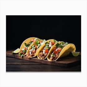 Mexican Tacos Canvas Print