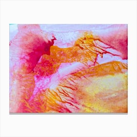 Abstract Watercolor Painting 8 Canvas Print