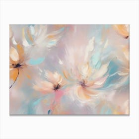 Abstract Flowers 14  Canvas Print