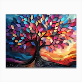 Tree Of Life 100 Canvas Print