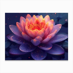 Lotus Flower 2 Canvas Print