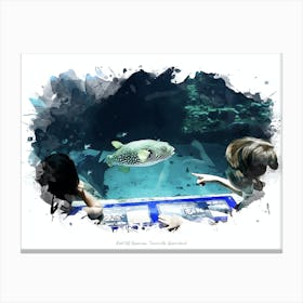 Reef Hq Aquarium, Townsville, Queensland Canvas Print