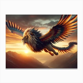 Lionbird Canvas Print