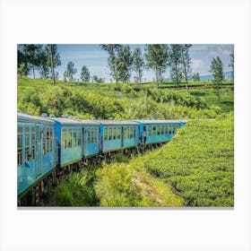 Sri Lankan Tea Train Canvas Print