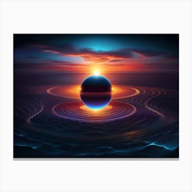 Sphere Of Light 1 Canvas Print