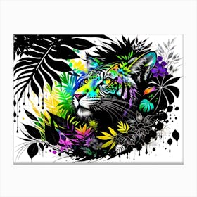 Jungle Tiger Canvas Print