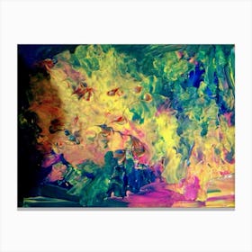 Abstract Painting Canvas Print