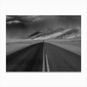 Desert Highway Canvas Print