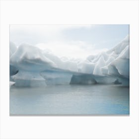 Iceberg Geometry Canvas Print