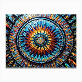 Mosaic Art 2 Canvas Print