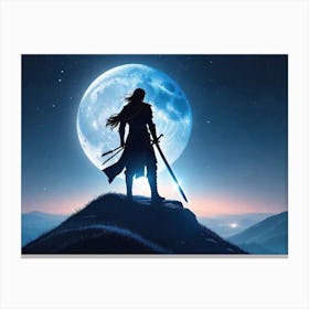 Swordsman Canvas Print