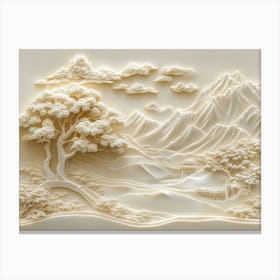 Chinese Landscape Canvas Print