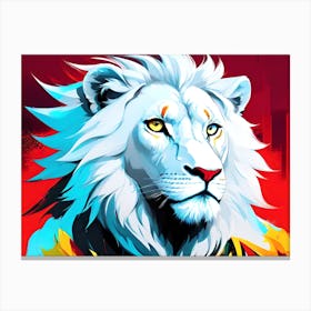 Lion art 75 Canvas Print