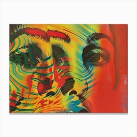 'The Face Of A Woman' 7 Canvas Print