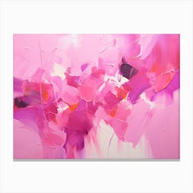 Abstract Pink Painting 4 Canvas Print