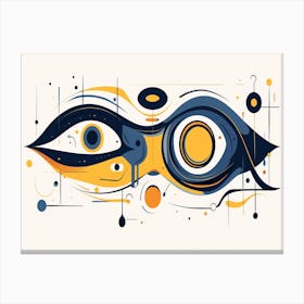 Abstract Eye 5 Canvas Print