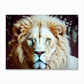 Lion art 66 Canvas Print