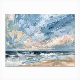 Sand And Sky Canvas Print