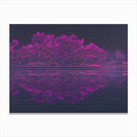 Abstract Water Canvas Print