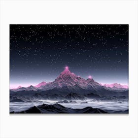 Mountain Landscape Canvas Print