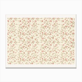 Floral Wallpaper 1 Canvas Print