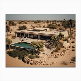 Desert House 2 Canvas Print