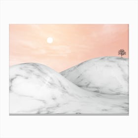 Marble Landscape VIII Canvas Print