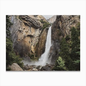 Forest Waterfall Canvas Print