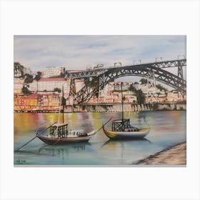 Porto Bridge 1 Canvas Print