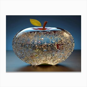 Glass Apple 5 Canvas Print