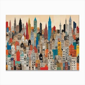 New York City Skyline 3 Canvas Print