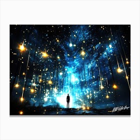 Star Fall Skies - Dreamscape Canvas Print