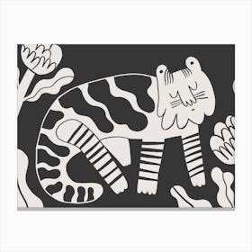 Sweet Tiger Canvas Print
