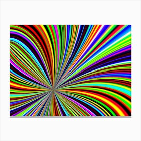 Background Design Pattern Colorful 1 Canvas Print