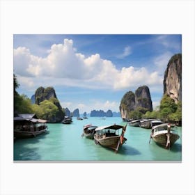 Thailand landscape 1 Canvas Print