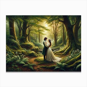lovers 10 Canvas Print