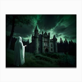 Haunted Castle Canvas Print