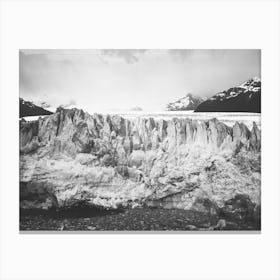 Landscapes Raw 5 Perito Moreno Canvas Print
