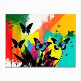 Colorful Butterflies 95 Canvas Print